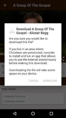 Alistair Begg Sermons android App screenshot 9