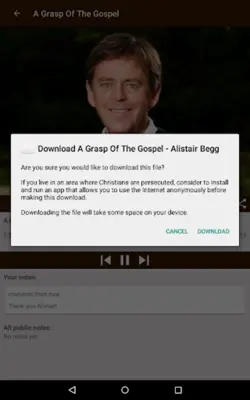 Alistair Begg Sermons android App screenshot 2